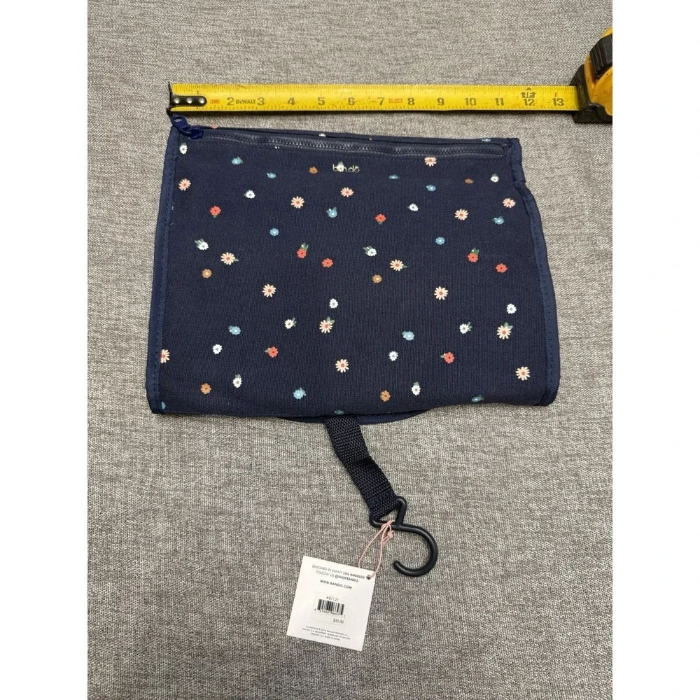 New‎ Bando Floral Travel Toiletries Accessories Zipper